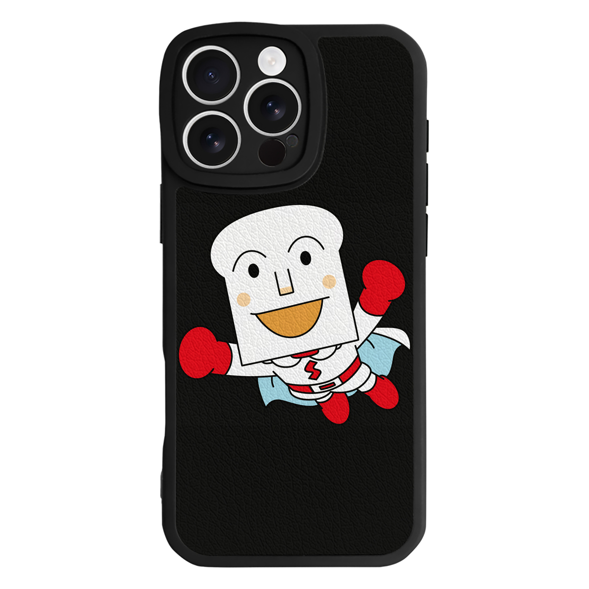 （画像用） アンパンマン Anpanman 【iPhone 16シリーズ対応】シリコンスマホケース（レザー調） 材質：シリコン